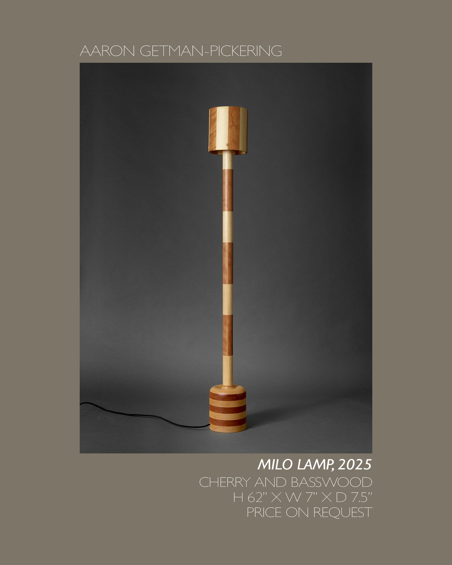 Milo Lamp by Aaron Getman-Pickering
